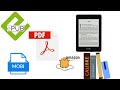HOW TO CONVERT EPUB FILES TO MOBI AND PDF USING CALIBRE E-BOOK MANAGEMENT