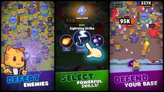 Cat Wizard: Survivor Mobile Game | Gameplay Android screenshot 2