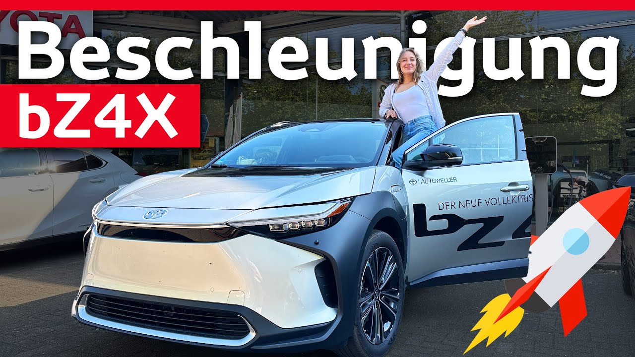 Toyota bZ4X Beschleunigung | Acceleration Test | 0-100 km/h & 100-160 ...