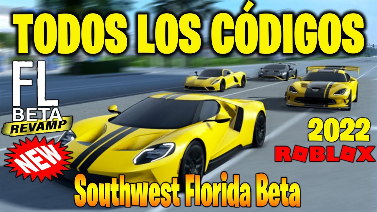 8 NUEVOS CODIGOS de 🚘 SOUTHWEST FLORIDA BETA 🚘 activos Y actualizados