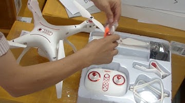 SYMA X8SW unboxing and Assemble