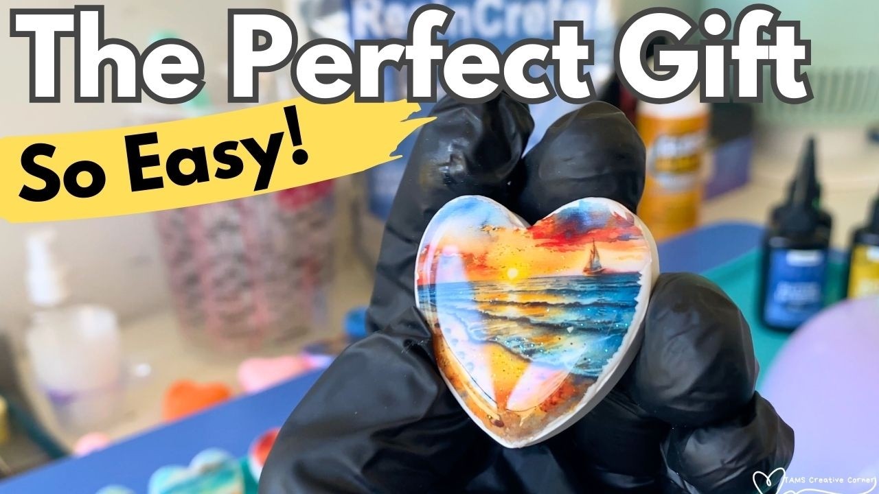 100% Beginner Friendly UV & Eco Resin Craft Tutorial Anyone Can Do 😍