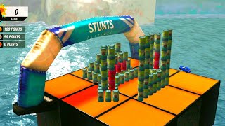 Car stunt race mega ramps - balapan mobil melewati rintangan - Android gameplay #2 screenshot 4