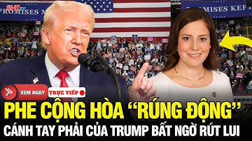 🔴Nước Mỹ 24H: “Cánh tay phải” ông Trump bất ngờ rời cuộc đua gây choáng - Phe Cộng Hòa dậy sóng