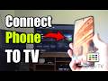 How to Connect Android Phone to Smart TV using ONN 4k - Google TV