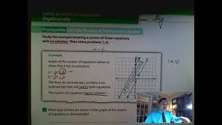 Solution to Lesson 16 Solve System of Equations Algebraically (Part I)