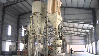 Micronized powder plant, Vertical mill, ball mill, grinding machine