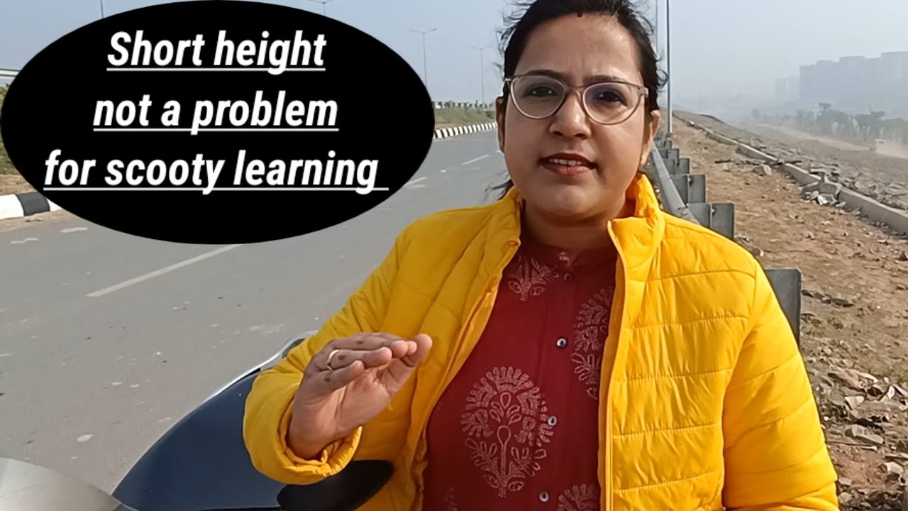 lightweight and short height scooty