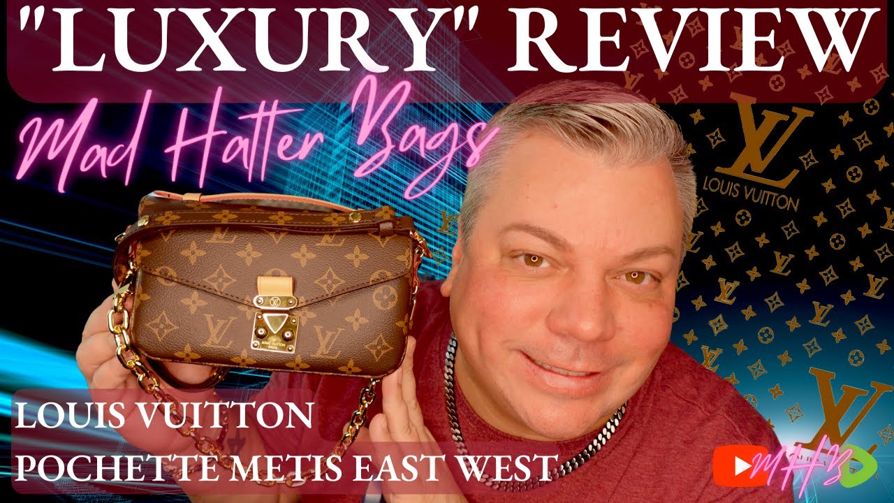 A Closer Look At The LOUIS VUITTON Pochette Metis East West Bag