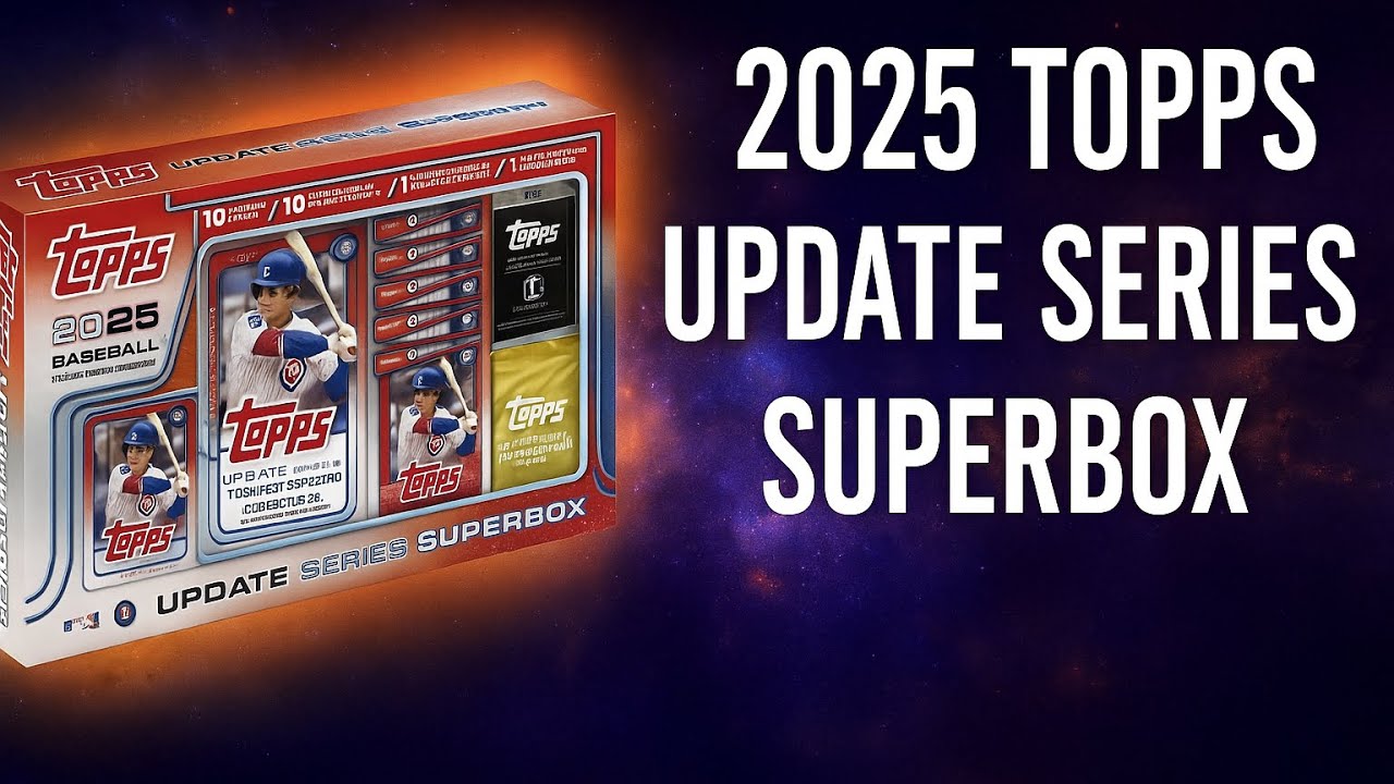 Супербокс Topps 2025 Update Series! Двойной экземпляр🚨 🔥Невероятная находка!🔥🚨
