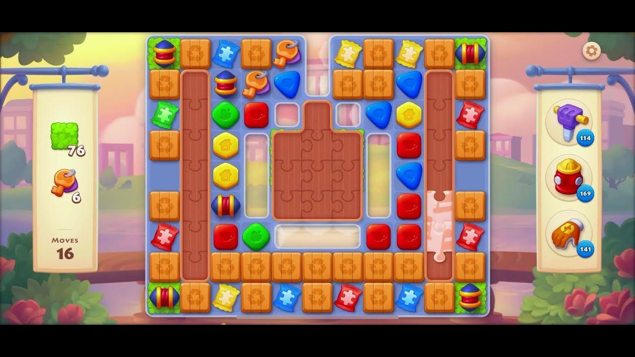 TOWNSHIP Colorful Puzzle Match -3 game level # 2188 - YouTube