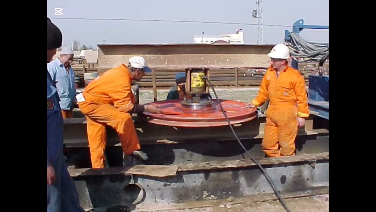 Установка шкивного подшипника. 