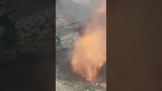 Hazardous Coal Face Extraction #shorts #mining #heavy machinery