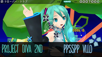 Project Diva 2nd on PPSSPP 1.1.0