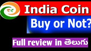India coin full review / crypto india coin / how to buy india coin..