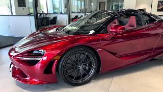 2026 McLaren 750S (Velocity Paint Scheme Volcano/Nerello Red)