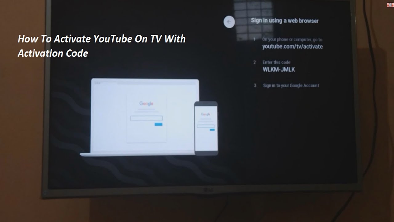 Youtube com activate ввести код для телевизора