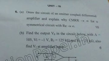MSc Physics 4th Sem Electronics Question Paper