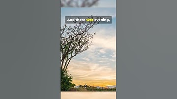 Genesis 1:12–13 🌱 God Saw It Was Good — The Third Day #Genesis #BibleVerse #DailyScripture