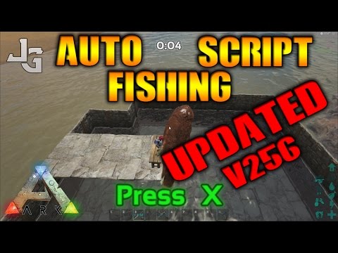 ARK - Auto Fishing Script - Updated for patch v256 - It's working ...