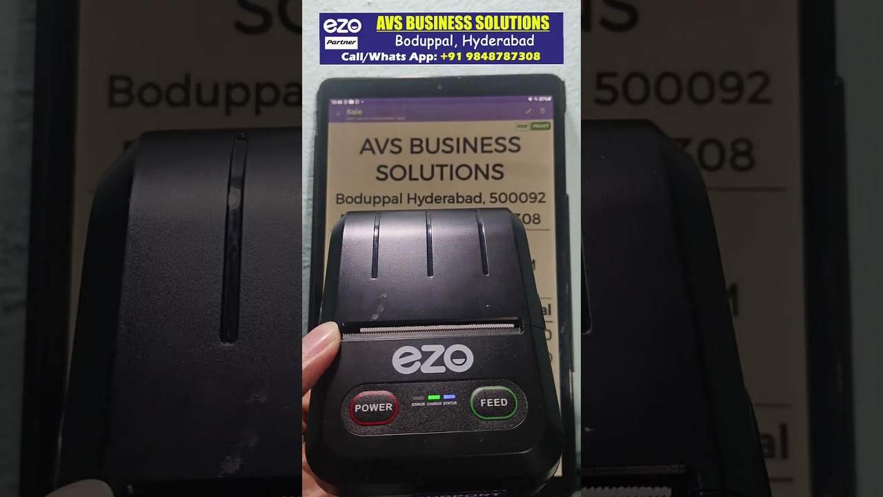 Ezo billing machine all retail business telugu 
