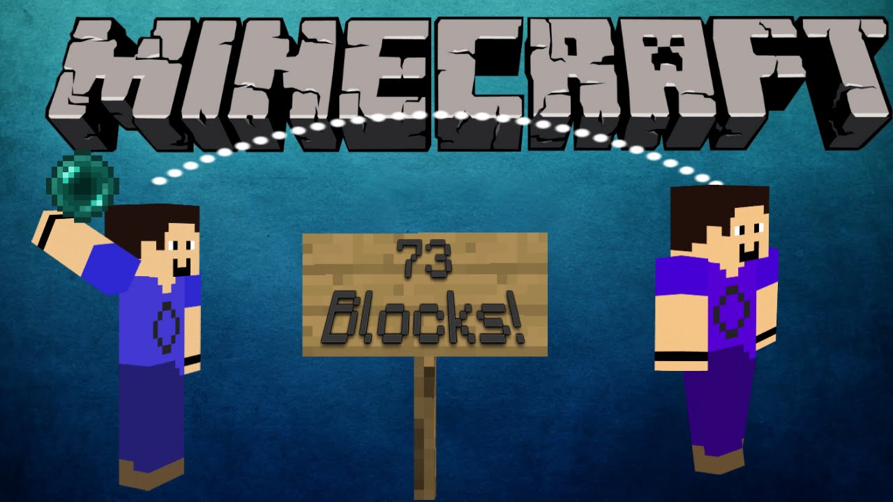 [Former World Record] Farthest Distance Thrown By An Ender Pearl In