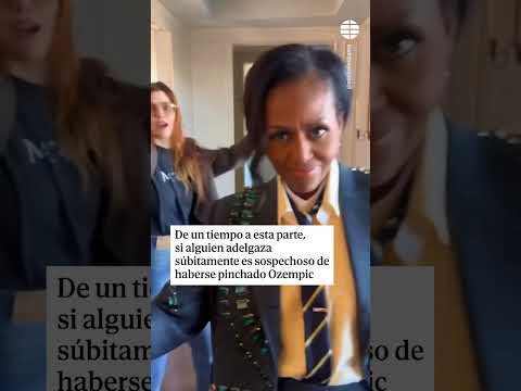 Michelle Obama: ¿la última 'víctima' del Ozempic? #michelleobama #ozempic #viral