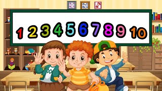 Counting 1-10 Song | Number Songs For Children | Learn Counting For Kids