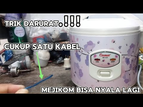 ternyata segampang ini trik memperbaiki mejikom Cosmos mati total nol rp