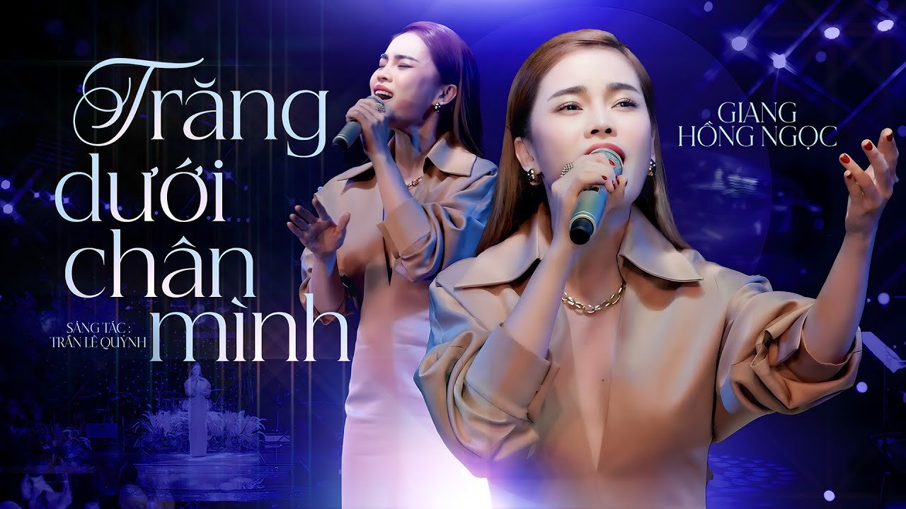 TRĂNG DƯỚI CHÂN MÌNH - GIANG HỒNG NGỌC | Live Band | Tưởng như em gặp lại anh trong đêm xanh