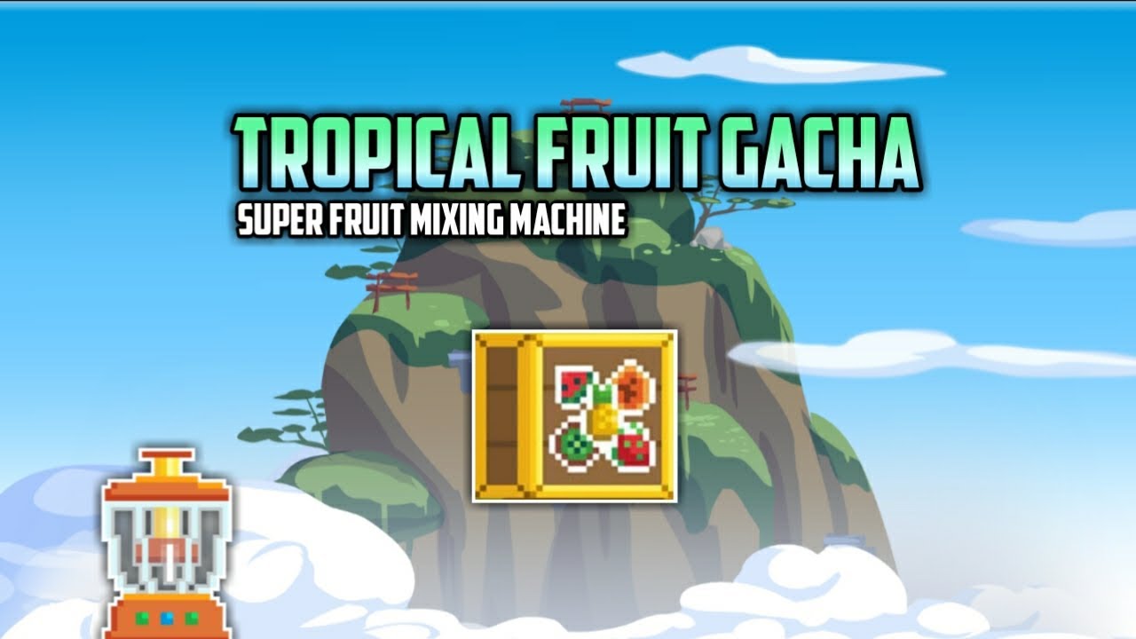 DON'T Try This At Home!! Tropical Fruit Crate Gacha 2024 - Growtopia