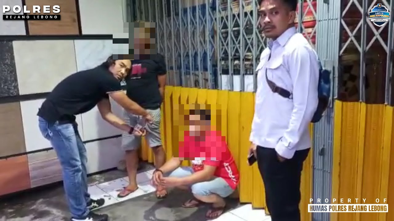 300 GRAM LEBIH SABU DISITA DARI 6 PELAKU OLEH TIM GABUNGAN POLRES REJANG LEBONG