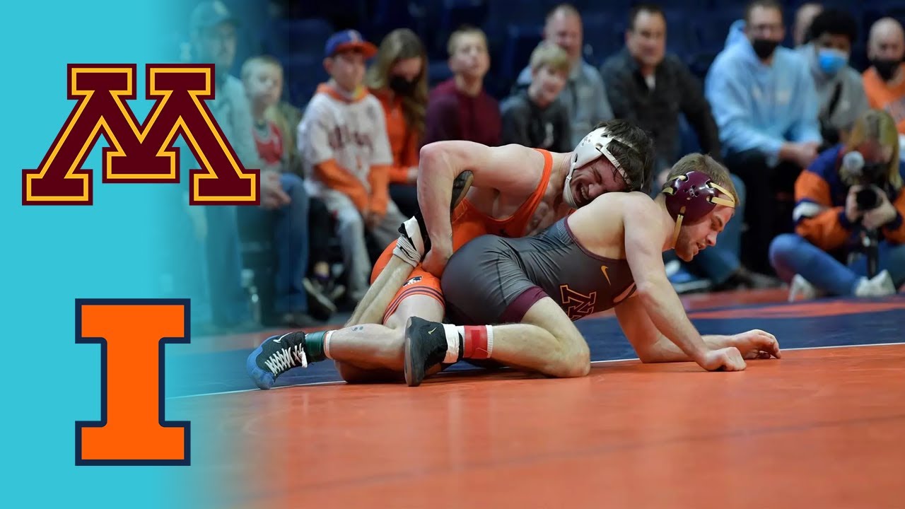 Minnesota vs Illinois Full Duals Men's College Wrestling 2026