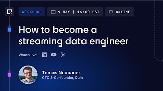 : How to become a streaming data engineer