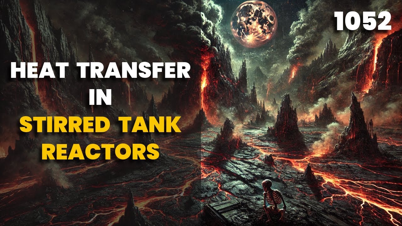1052. Heat Transfer in Stirred Tank Reactors | Chemical Engineering | Crack Gate | The Engineer Owl