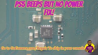 Fix PS5 That Beeps But Wont Turn On (No Power Repair)