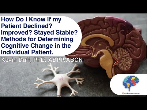 Methods for Determining Cognitive Change in the Individual Patient