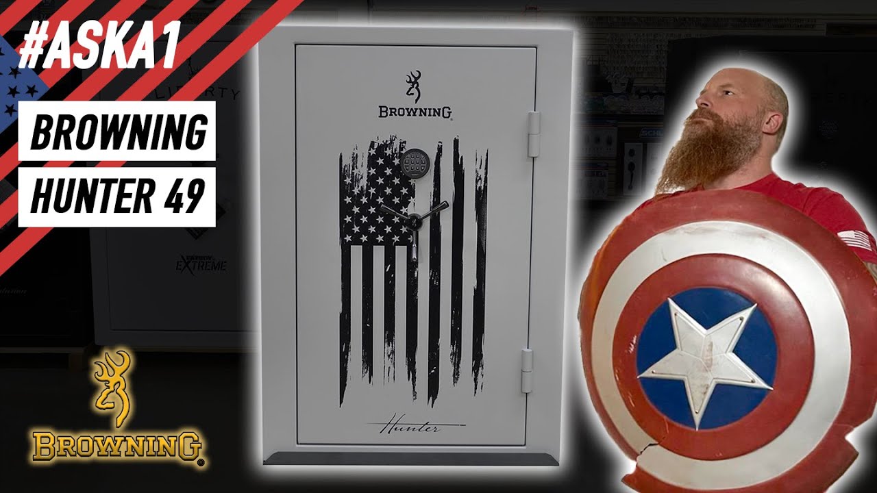 Captain America's Gun Safe | Browning Hunter 49 Gun Safe Review