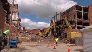 Owner of demolished Dubuque building seeking $250K from city to salvage masonry materials