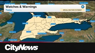Special weather statement for GTA calling for gusty winds