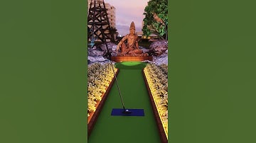 Building a Golf Course In Under 60 Seconds #3danimation #blender #vfx