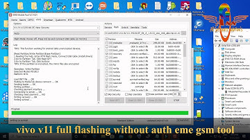 #emetool #emttool vivo v11 flashing without auth boot loop done with