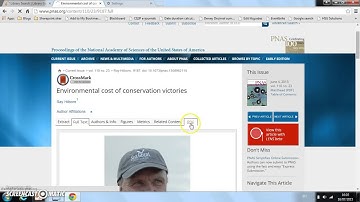Finding a journal article using Library Search