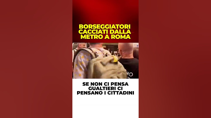 Borseggiatori beccati a rubare vengono cacciati dalla metro. #news #cronaca #metro