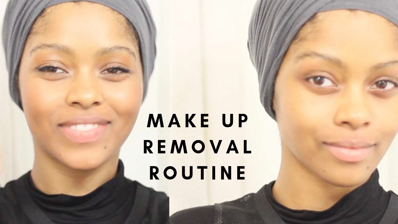 Make Up Remover Routine || Prevent Dark Circles - YouTube