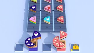 Cake Jam Color Sorting 3D (by MILKYWAY) IOS Gameplay Video (HD)