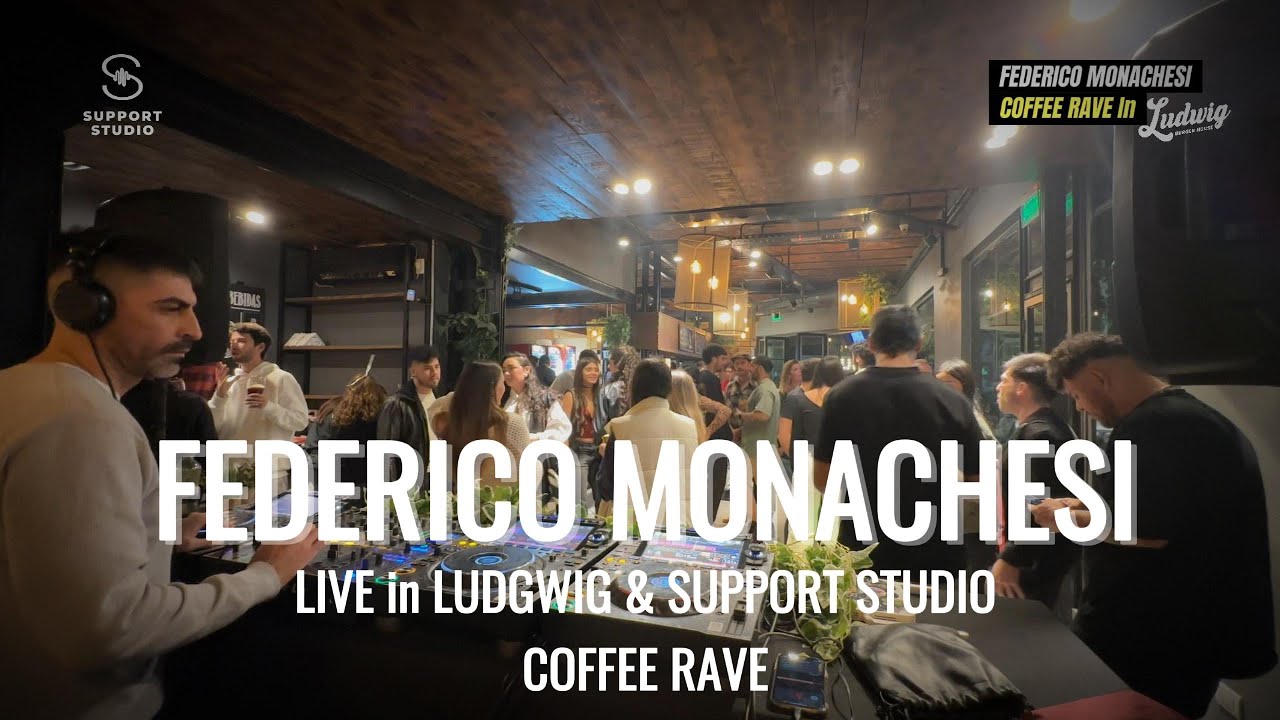 FEDERICO MONACHESI - SUPPORT STUDIO MUSIC & LUDWIG COFFEE RAVE VOL 1.