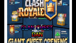 Buka Giant Chest  Deck Baru challenge  with Anak Clans Clash Royale Indonesia