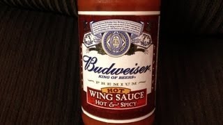 Budweiser Hot & Spicy Wing Sauce Review