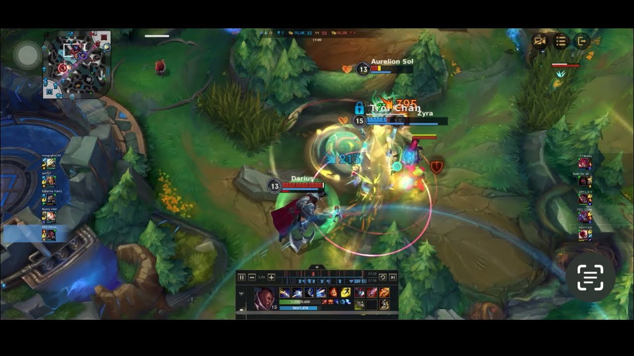 Tốc Chiến Game : Cầm Lucian đi mid với Aurrelion Sol bắn cho rồng gãy cánh luôn